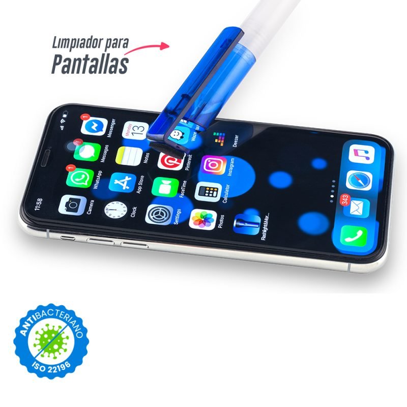 Boligrafo Flom 4-1 Antibacteriano - Producción Nacional