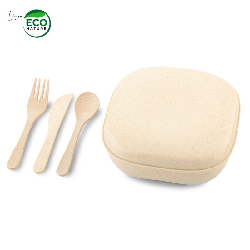 Portacomidas con Cubiertos Eco Nature - Image 3