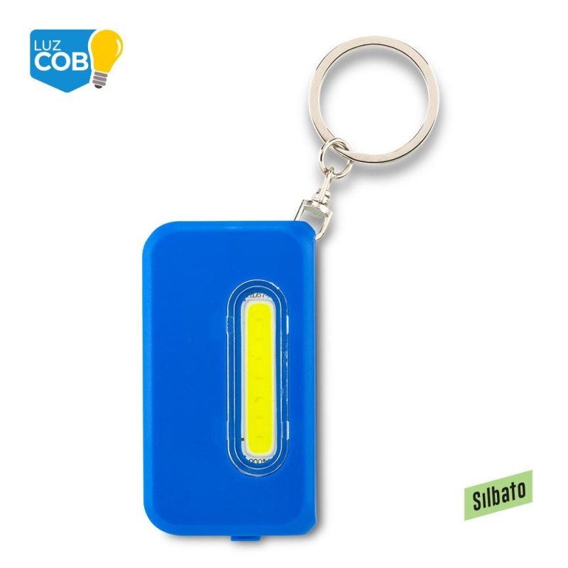 Llavero Linterna COB con Pito