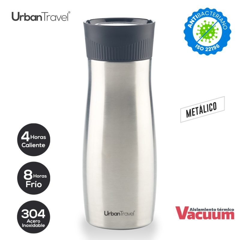 Botilito Metalico Urban Travel Premier 420ml
