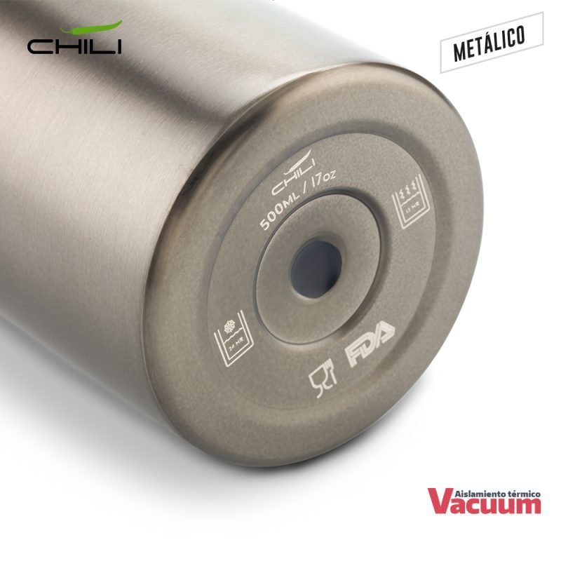 Termo Metalico Calypso Chili 500ml