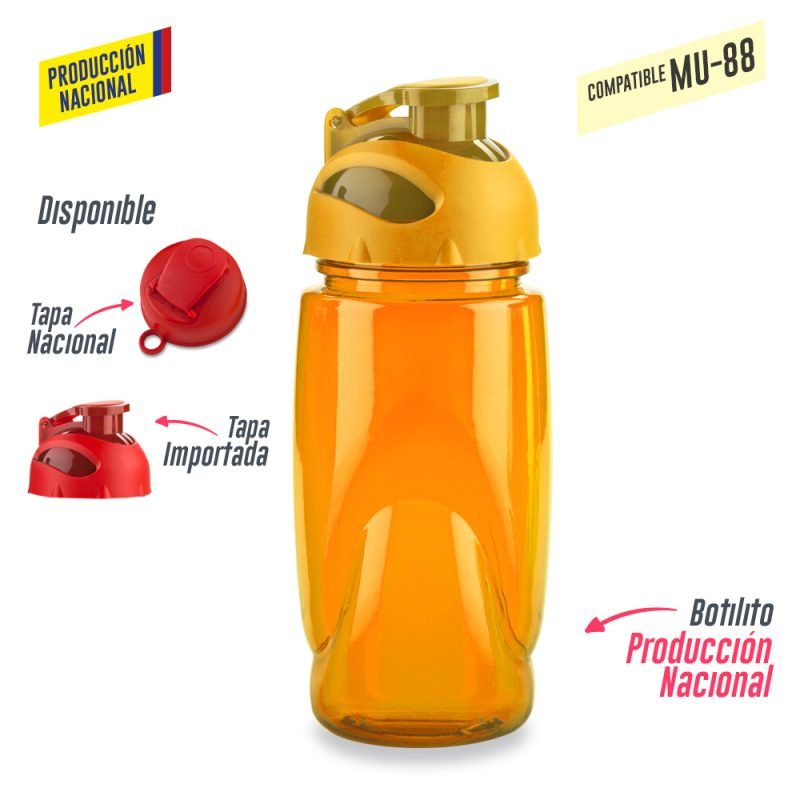 Botilito mini Spring 550ml (Tapa Importada o Nacional)