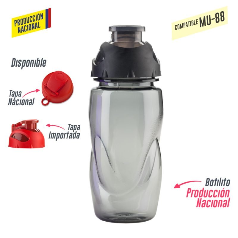 Botilito mini Spring 550ml (Tapa Importada o Nacional)