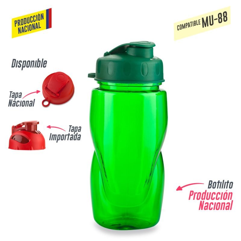 Botilito mini Spring 550ml (Tapa Importada o Nacional)