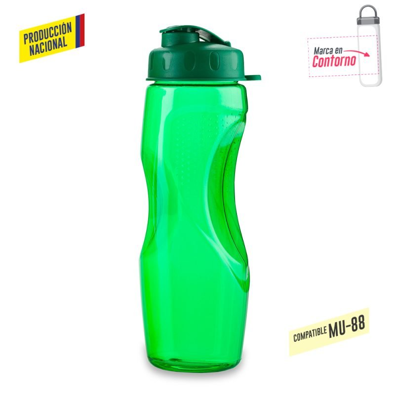 Botilito en PVC Hélice 650ML - Producción Nacional