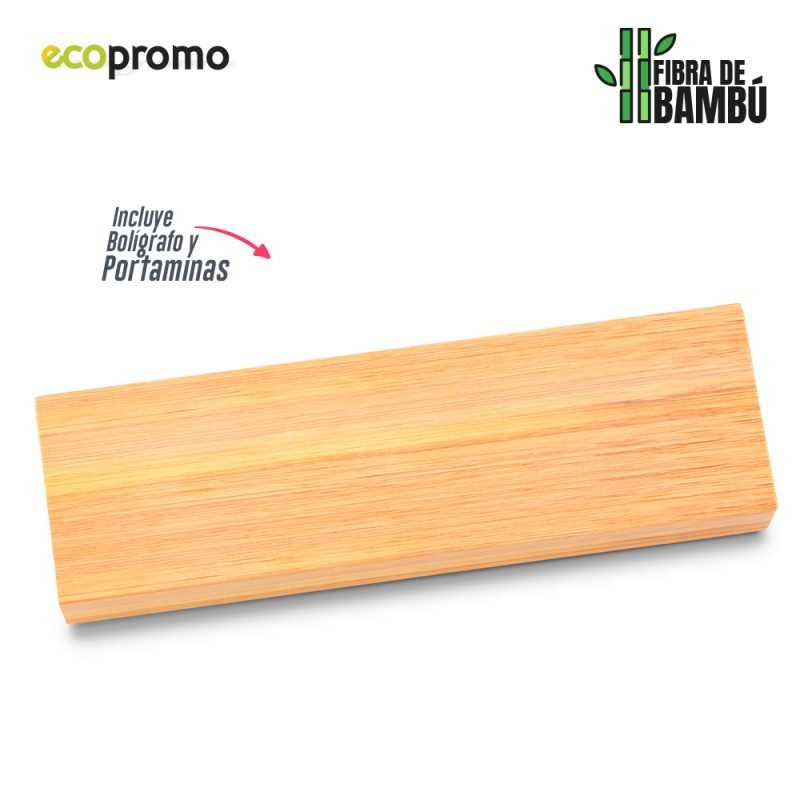 Set Bolígrafo y Portaminas Bamboo - Image 2