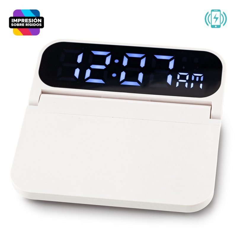 Cargador Inalámbrico con Reloj - Image 2