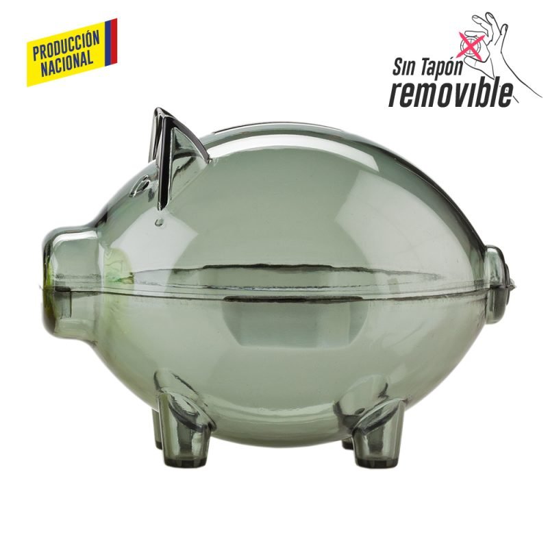 Alcancia Mini Cerdito Cristal - Producción Nacional - Image 4