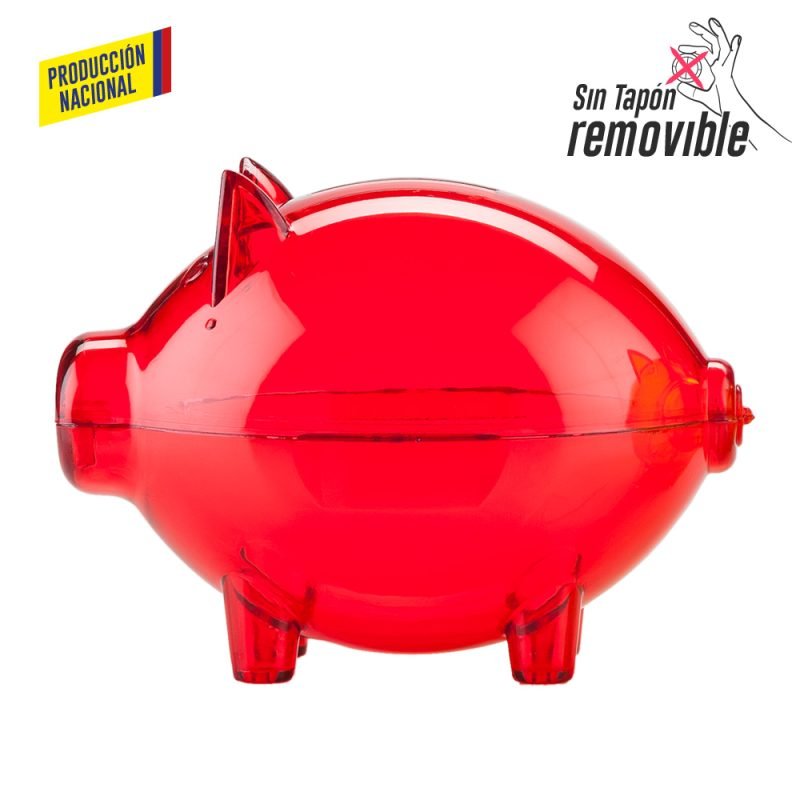 Alcancia Mini Cerdito Cristal - Producción Nacional - Image 5