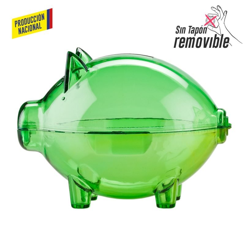 Alcancia Mini Cerdito Cristal - Producción Nacional - Image 6