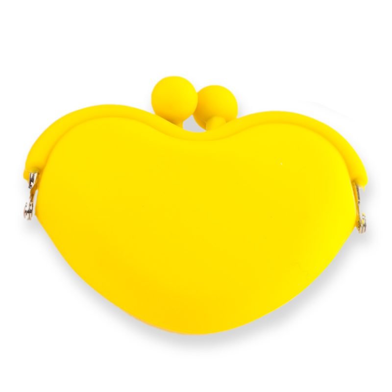 Mini Monedero en Silicona Corazon