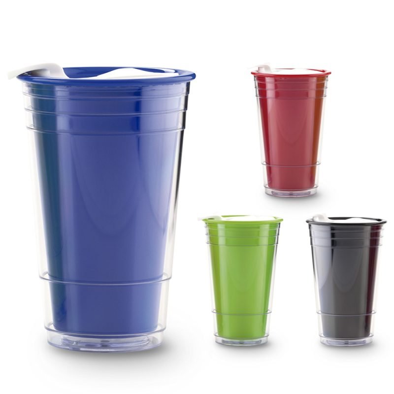 Mug Plastico Doble Pared Walsh 16oz OFERTA
