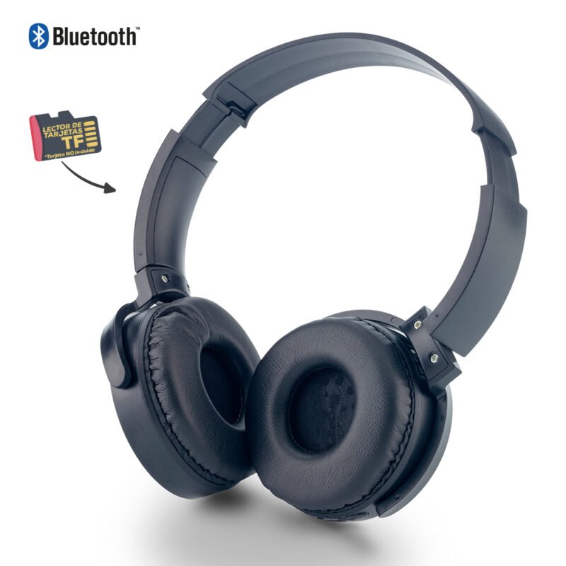 Audifonos Bluetooth DJ II con Lector TF - Image 2