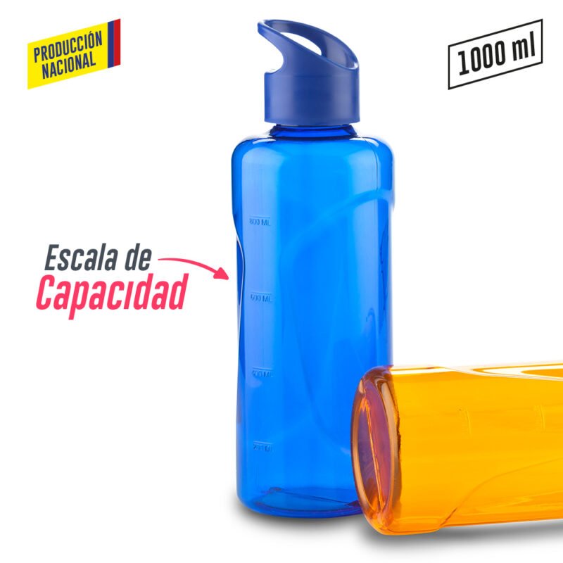 Botilitro Plástico 1000ml - 1 Litro - Produccion Nacional - Image 6