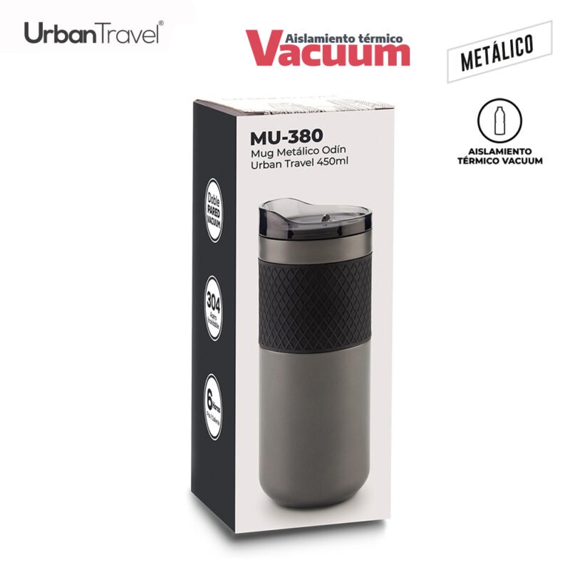 Mug Metálico Odín Urban Travel 450ml - Image 3