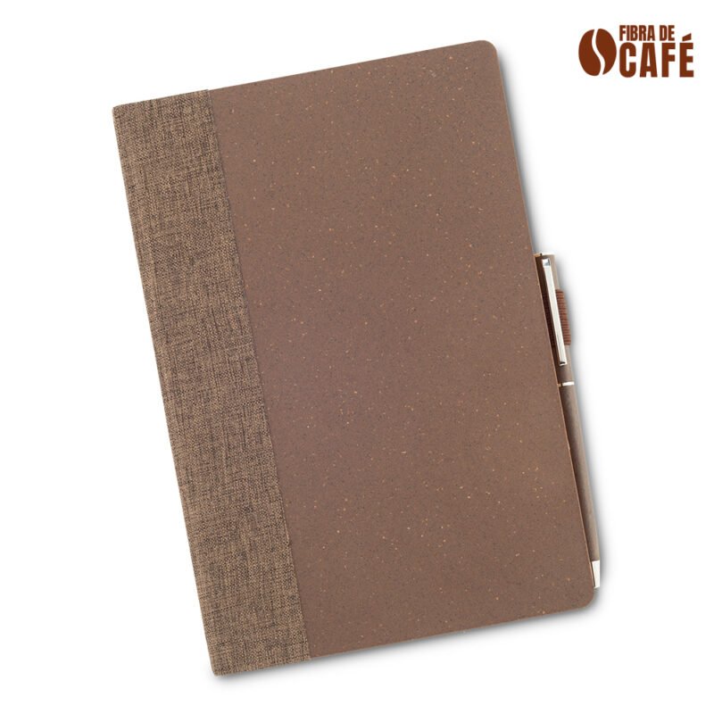 Set de Libreta y Bolígrafo Eco Coffee
