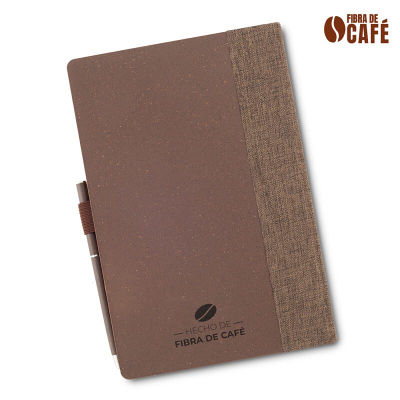 Set de Libreta y Bolígrafo Eco Coffee - Image 2