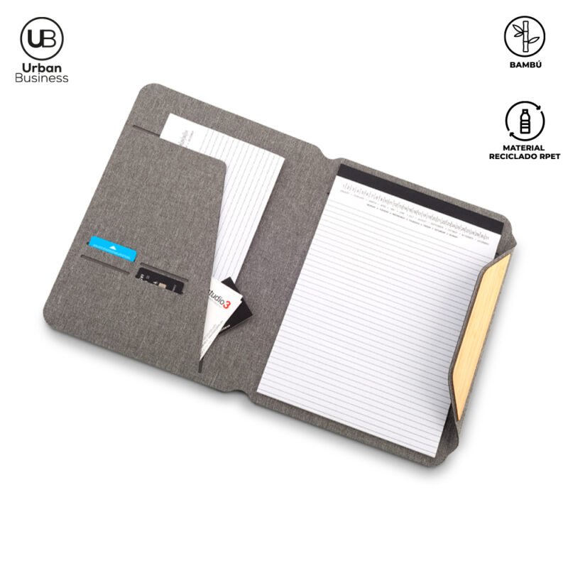Carpeta Folder RPET Bamboo Urban Business