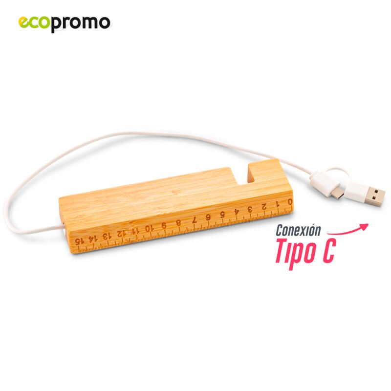 Puerto USB Ruler Bamboo - Image 2
