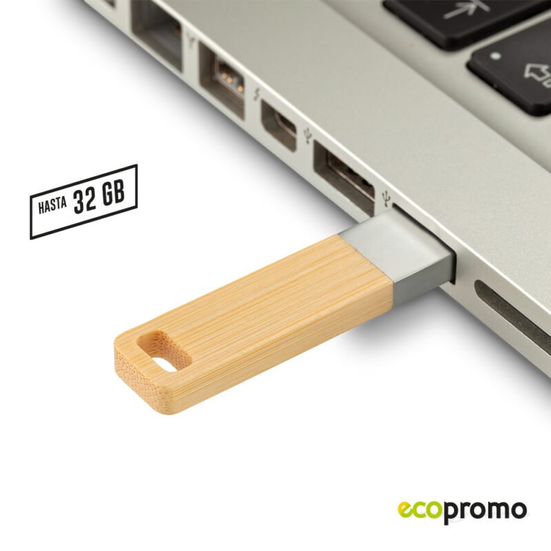 Memoria USB Mini Bamboo PRECIO NETO - Image 2